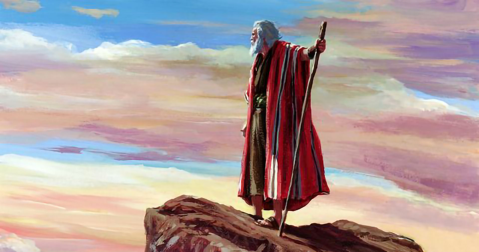 Illustration of Moses on Mount Nebo, © Providence Collection/licensed from goodsalt.com