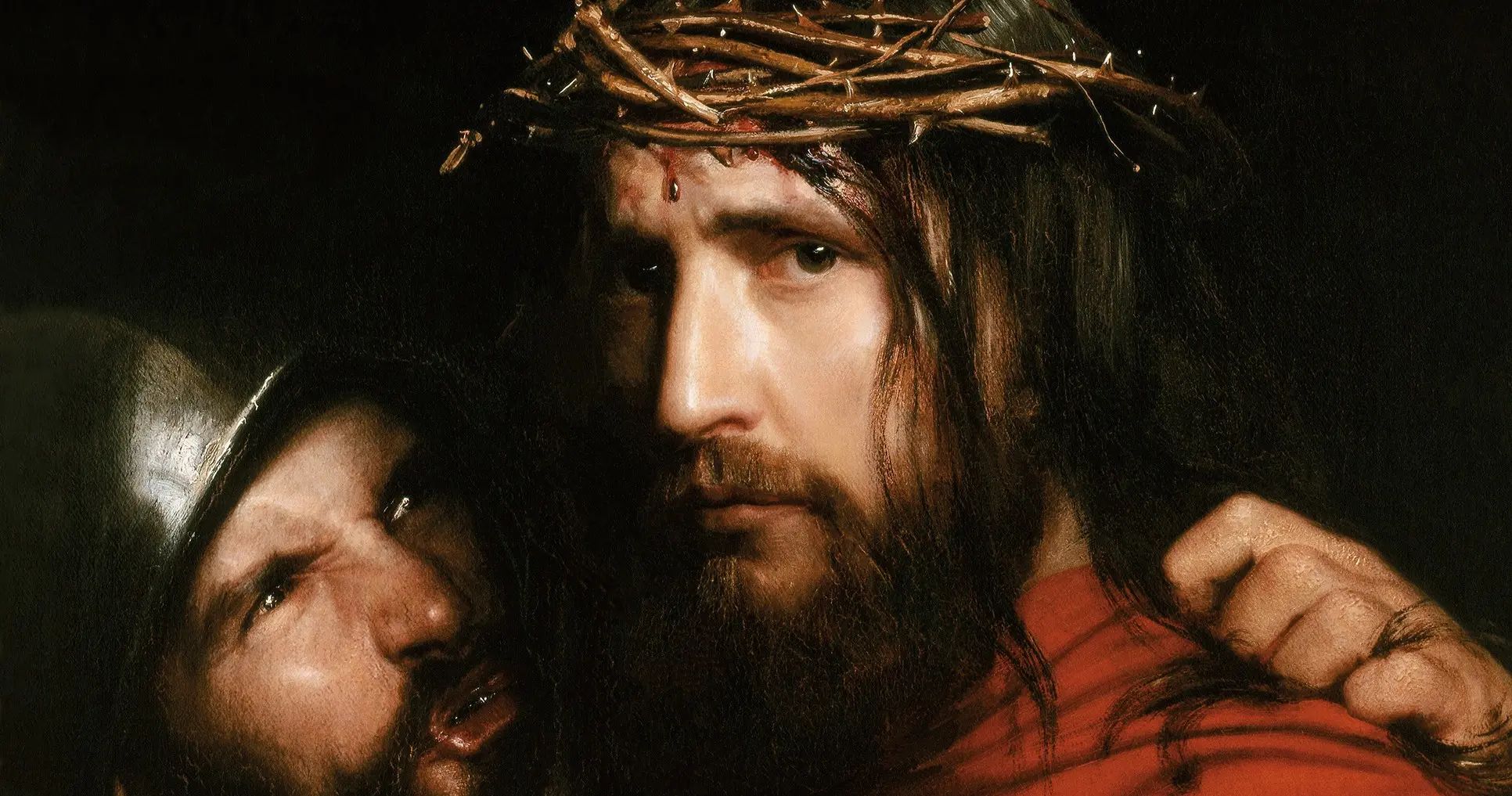 The Mocking of Christ, by Carl Heinrich Bloch. Image via Church of Jesus Christ.