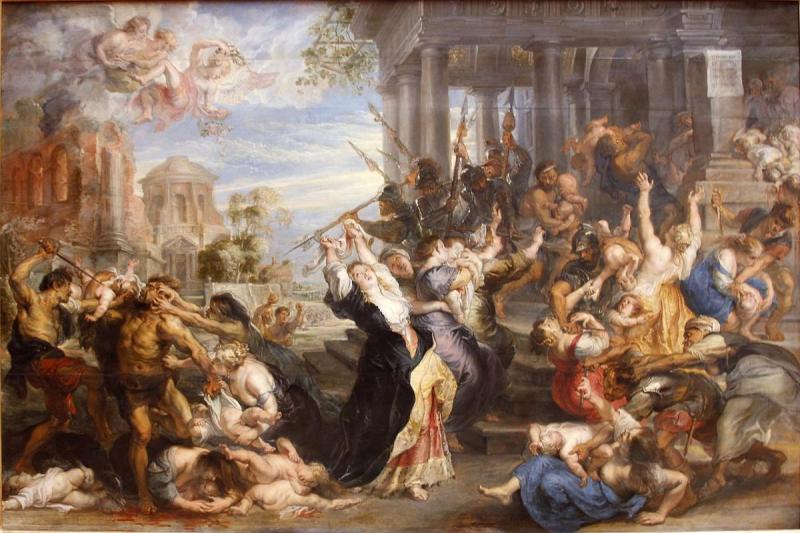 Slaughter of the Innocents by Rubens. Image via Wikimedia Commons
