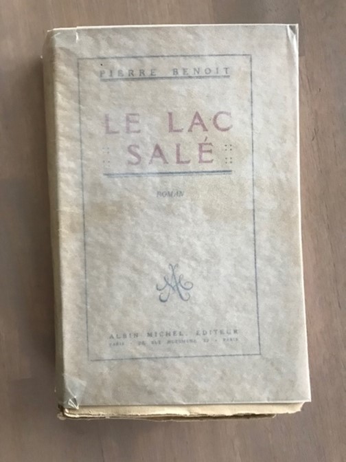 My well-worn copy of Benoit’s “Le Lac Salé” (The Salt Lake