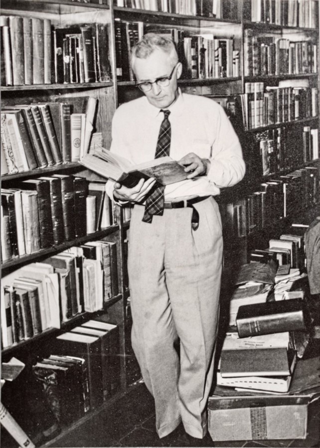 Over a period of four years Nibley worked his way through the stacks of the nine floors of the UCLA library, book by book, stopping whenever something caught his eye.