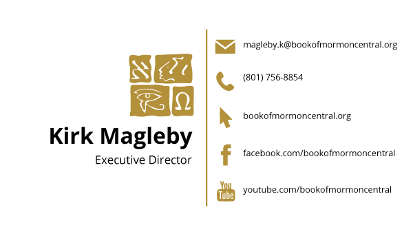 Kirk Magleby business card