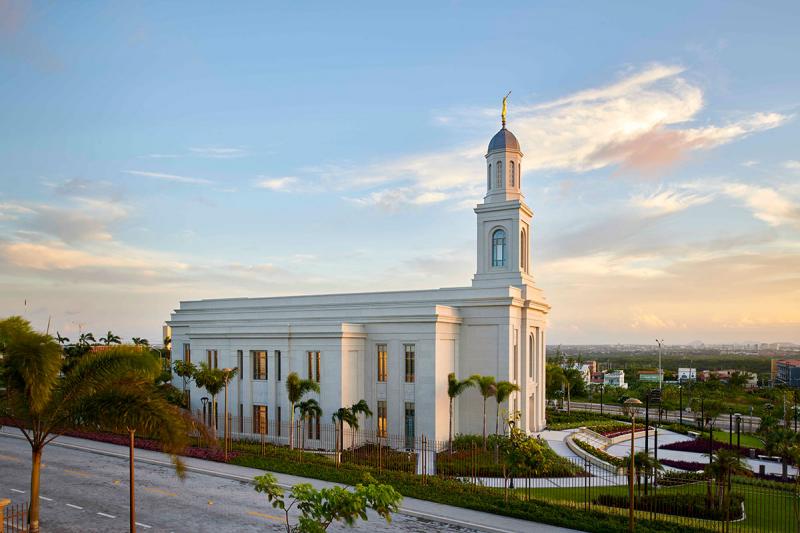 The Fortaleza Brazil Temple of the Church of Jesus Christ of Latter-day Saints. Image via Church News.
