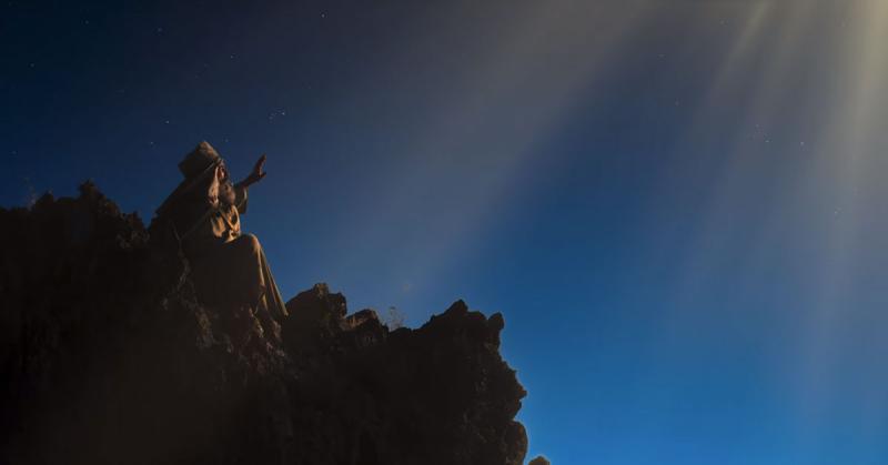 The Lord visits Lehi in vision and commands him to leave Jerusalem. Image via Churchofjesuschrist.org The Lord visits Lehi in vision and commands him to leave Jerusalem. Image via Churchofjesuschrist.org