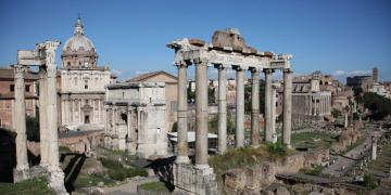 An image of ruins in Rome