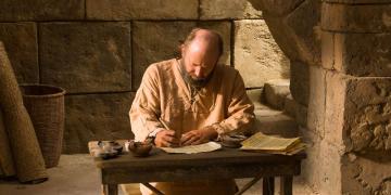 John the Baptist Baptizes Jesus Christ via Gospel Media Library