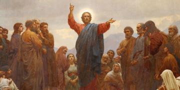 Sermon on the Mount by Henrik Olrik via Wikimedia Commons