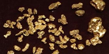 Photo of gold nuggets by James St. John. Image via Wikimedia Commons.